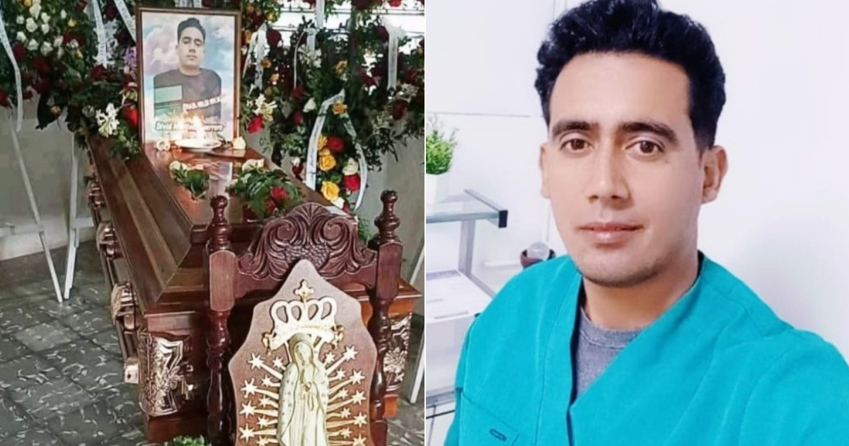 Thus was the final farewell to a young Cuban doctor who left in search of a better future and died in Mexico