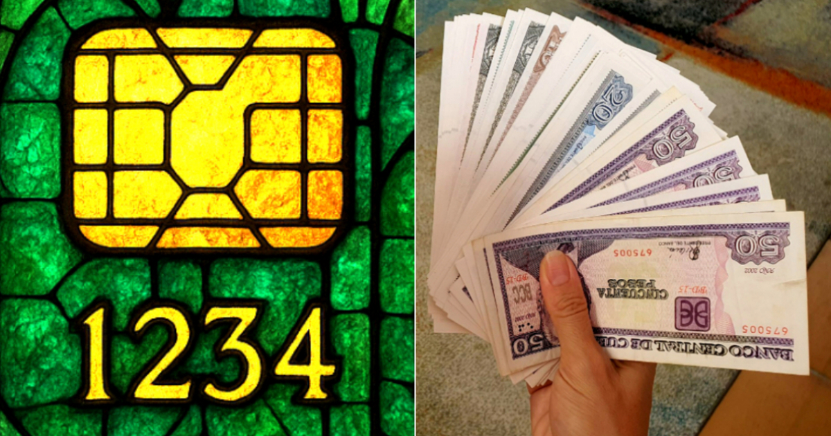 One of the currencies is fluctuating in the informal Cuban market