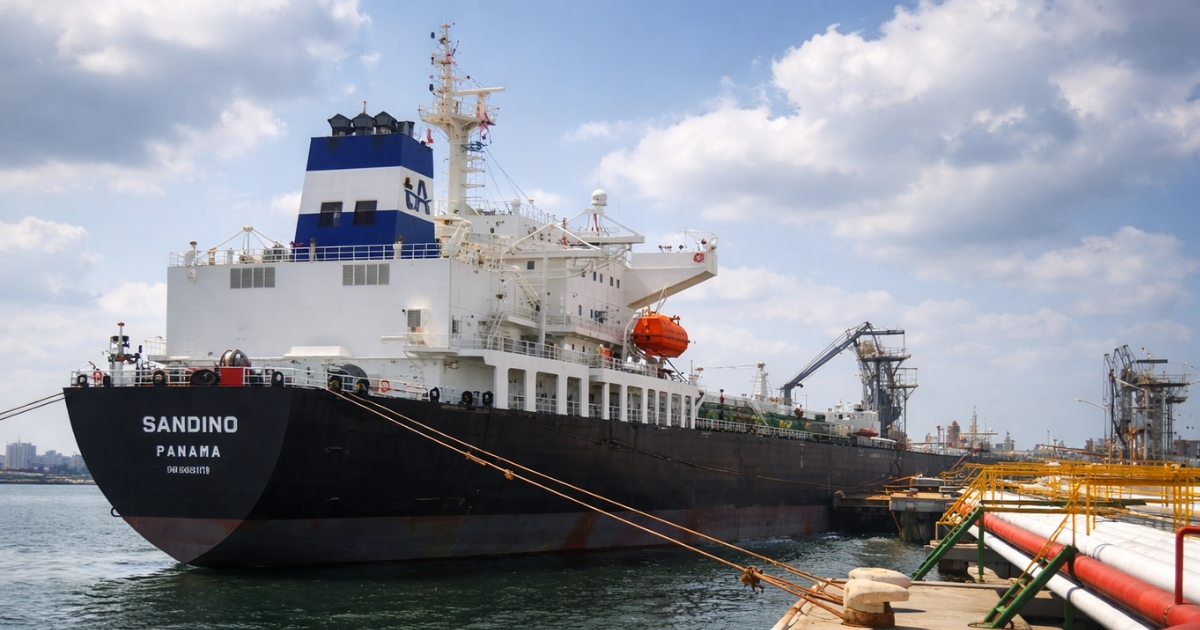 Mystery Surrounds Sandino Tanker's Fuel Delivery to Matanzas