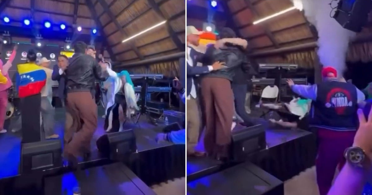 Dramatic Finale: The Unforeseen Tumble of La Diosa During Winner Announcement at Rancho de Destino