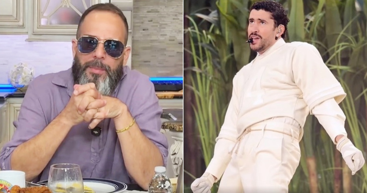 Alexander Otaola Criticizes Bad Bunny's Super Bowl Performance Harshly