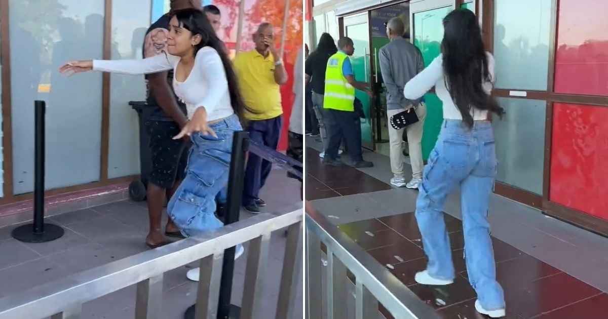 Mother-Daughter Reunion at Cuban Airport Brings Tears