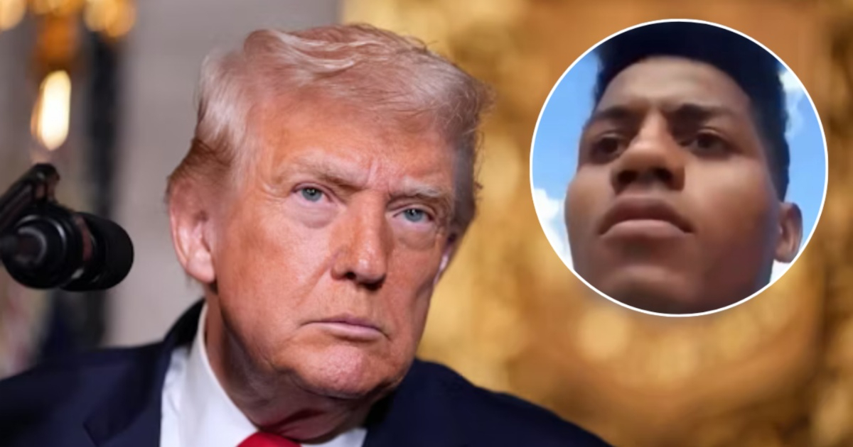 A young Cuban who sent a message to Donald Trump has been sentenced to prison