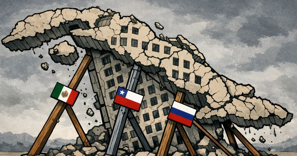 Who is preventing the collapse of the Cuban regime?