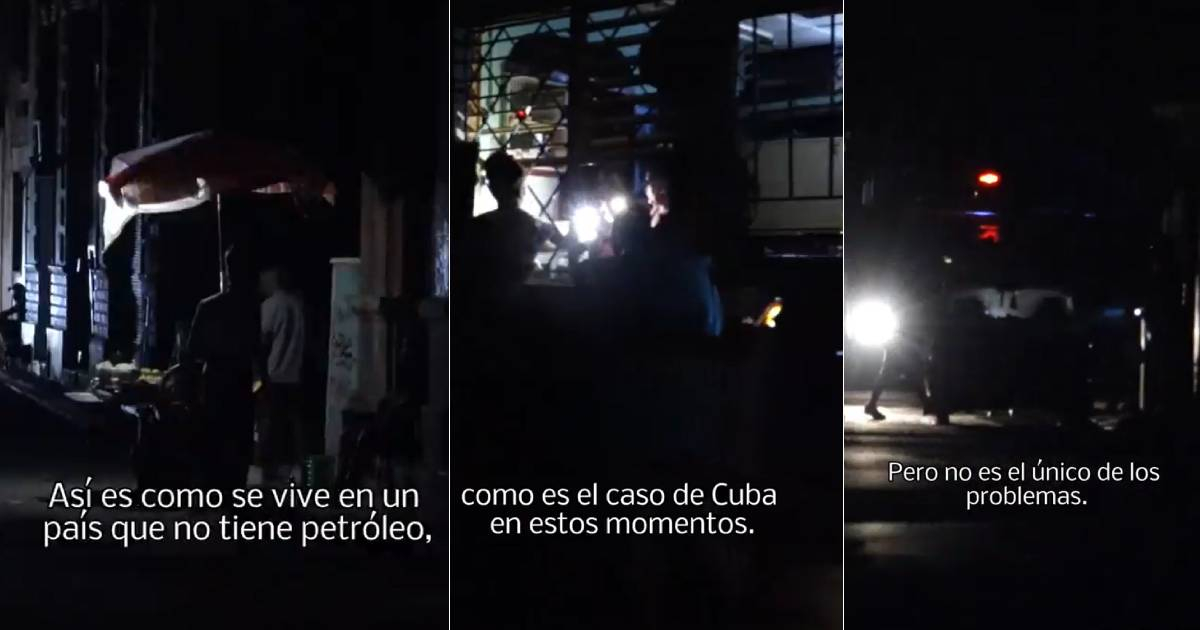 Darkened streets and accumulated trash: This is how the energy crisis reflects a collapsing Cuba