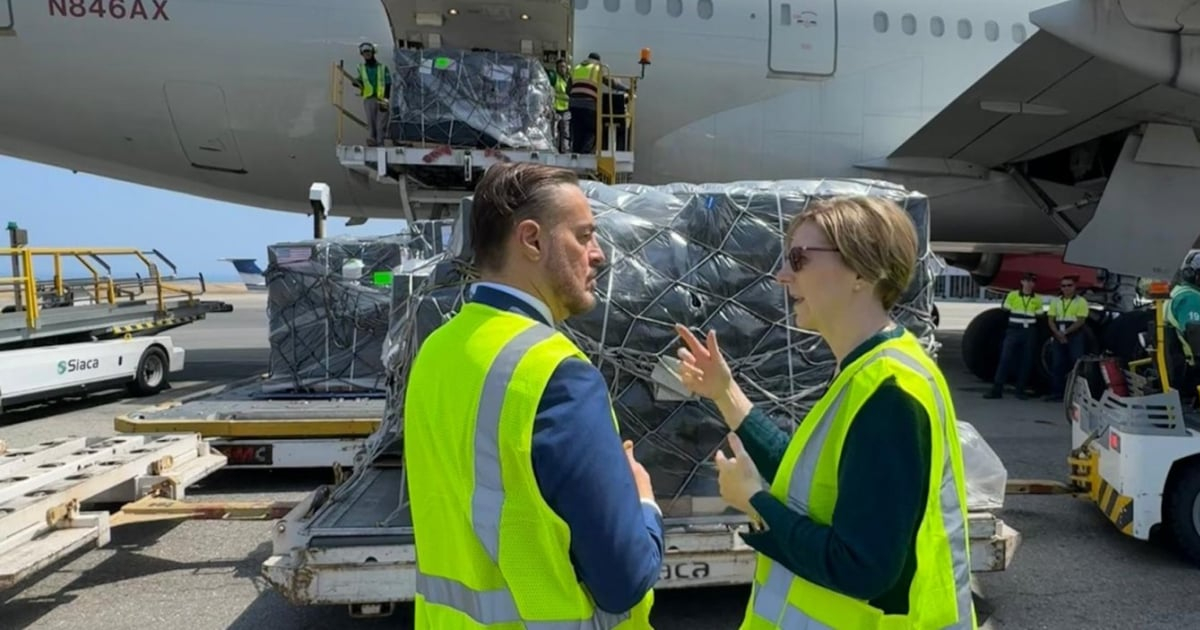 The U.S. delivers over 6,000 kilos of medicine to support the Venezuelan people