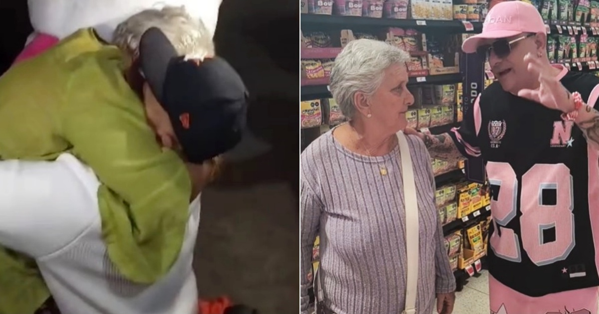 Yoslyn Alemán and her mother star in an emotional reunion in Mexico: Do you remember the viral "team hambre"?