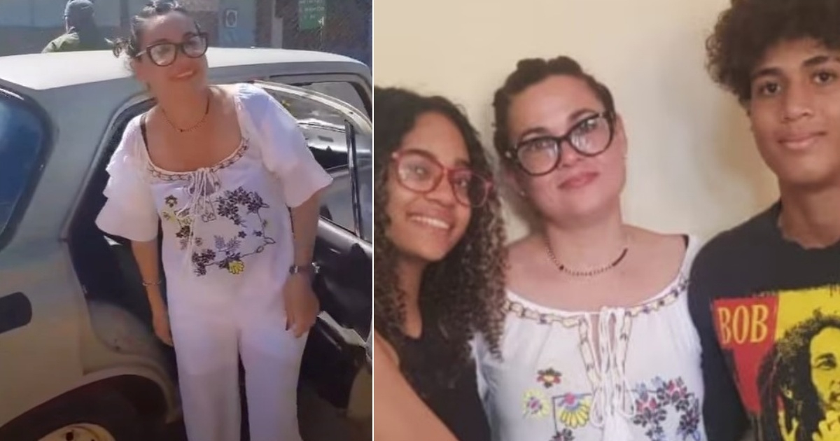 Cuban Activist María Cristina Garrido Reunites with Family After Nearly Five Years: Temporary Release Granted