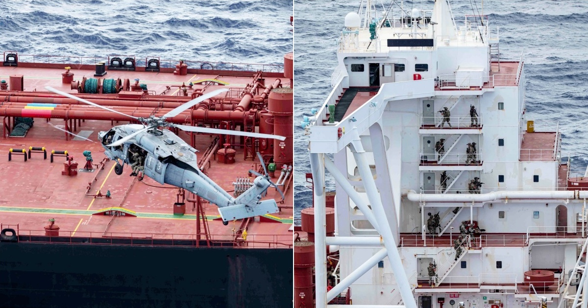 U.S. intercepts and boards a ship after a pursuit spanning thousands of kilometers: What do we know?