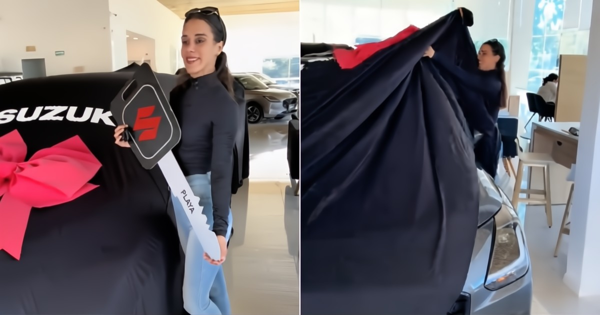 He left Cuba with a dream… and that's how he celebrated the purchase of his first car in Mexico!