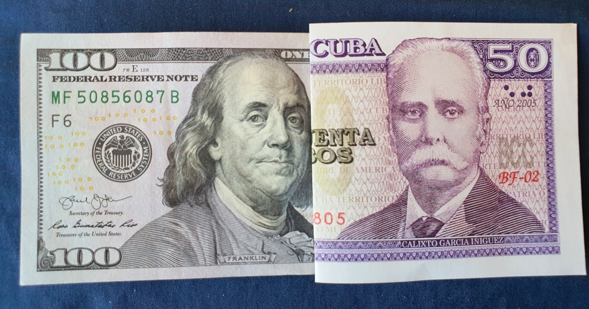 The price of a currency in Cuba drops: How much are dollars, euros, and MLC selling for today?
