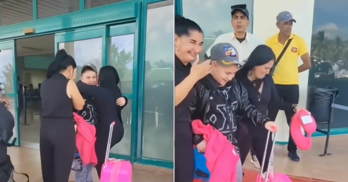 A Cuban Mother's Tearful Reunion: Son Sent Alone to Cuba for Heartwarming Family Moment