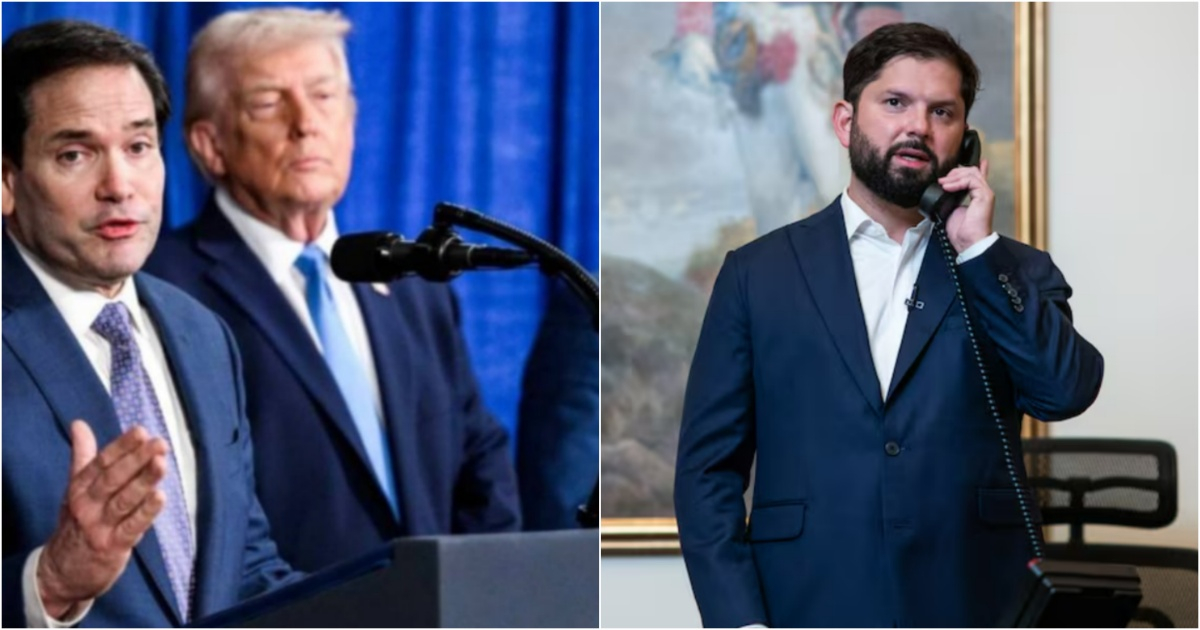 Marco Rubio announces sanctions against Chilean officials for undermining regional security