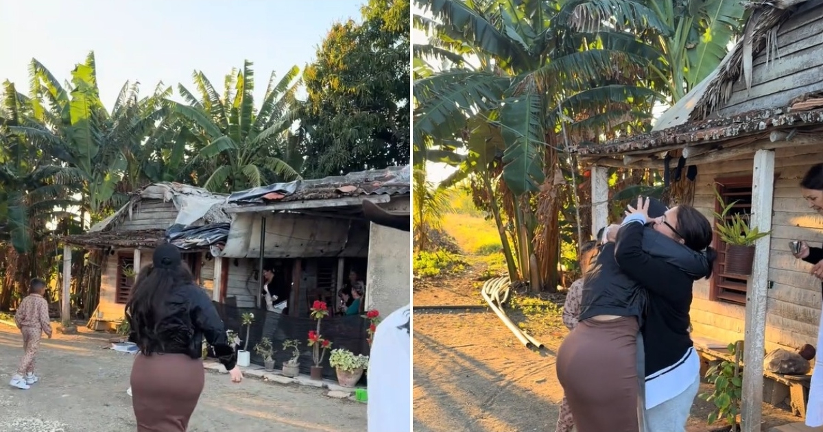 Heartfelt Reunion: Cuban Woman's Surprise Visit to Her Family Brings Tears of Joy