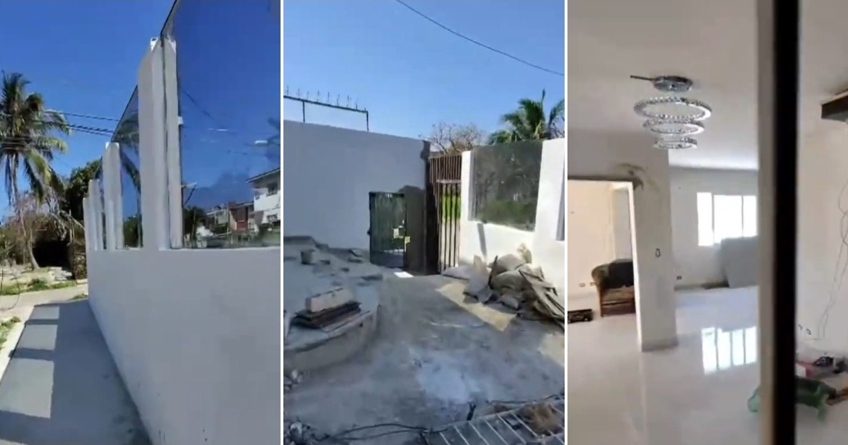 How much would it be worth in the USA? Cuban shows off how her modern house in Cuba is coming along
