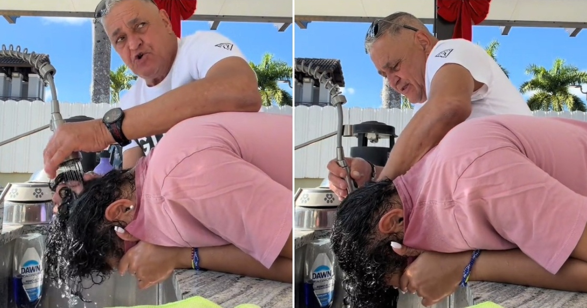 Uncle's Hilarious Hair Washing Commentary Goes Viral