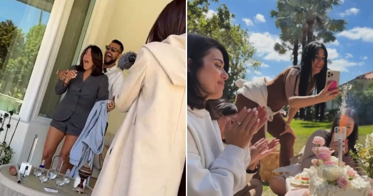 Aly Sánchez Turns 40, Moved to Tears by Friends' Surprise: “I Needed to Break to Reach This Age Like This”