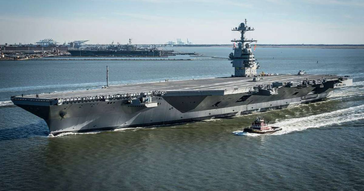 Cuban State Media Mocks World's Largest Aircraft Carrier: "45-Minute Waits for the Restroom"