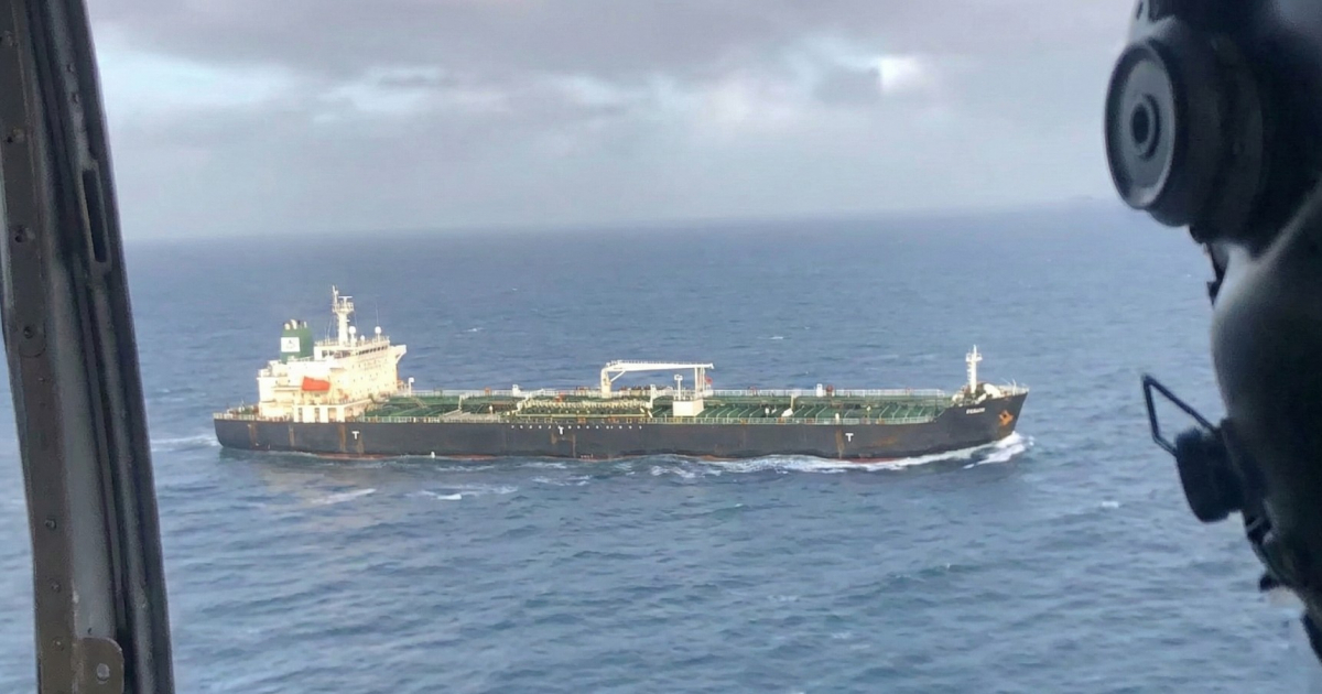 U.S. Moves to Seize Venezuelan Oil Tanker Bound for Cuba