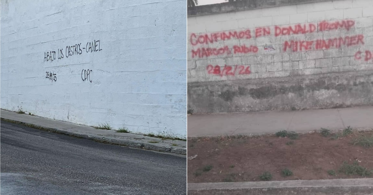 " 'We trust in Donald Trump...': Havana wakes up with banners defying the regime."