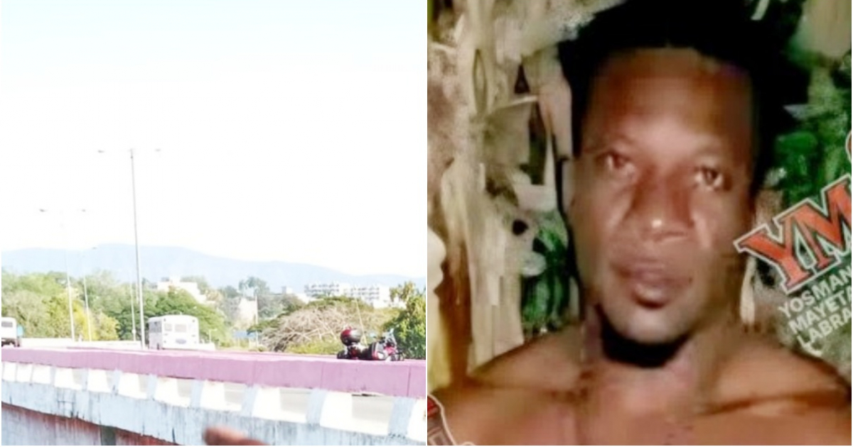 Cyclist dies in tragic accident on a bridge in Santiago de Cuba