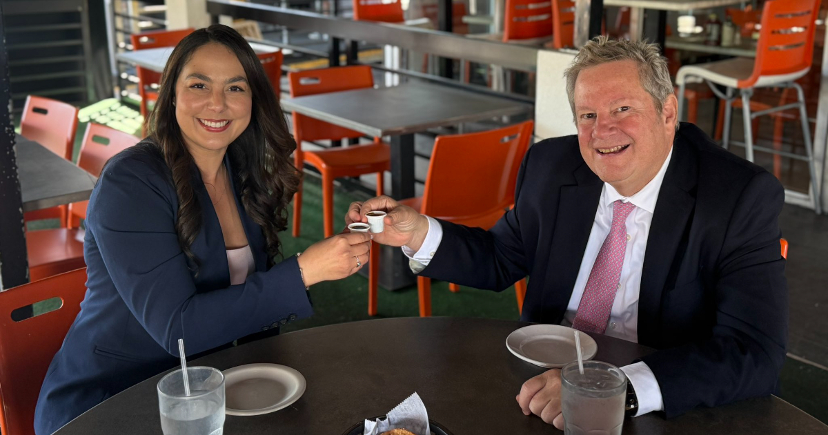 Miami-Dade Commissioner meets with Mike Hammer to discuss the political situation in Cuba and the future of its people