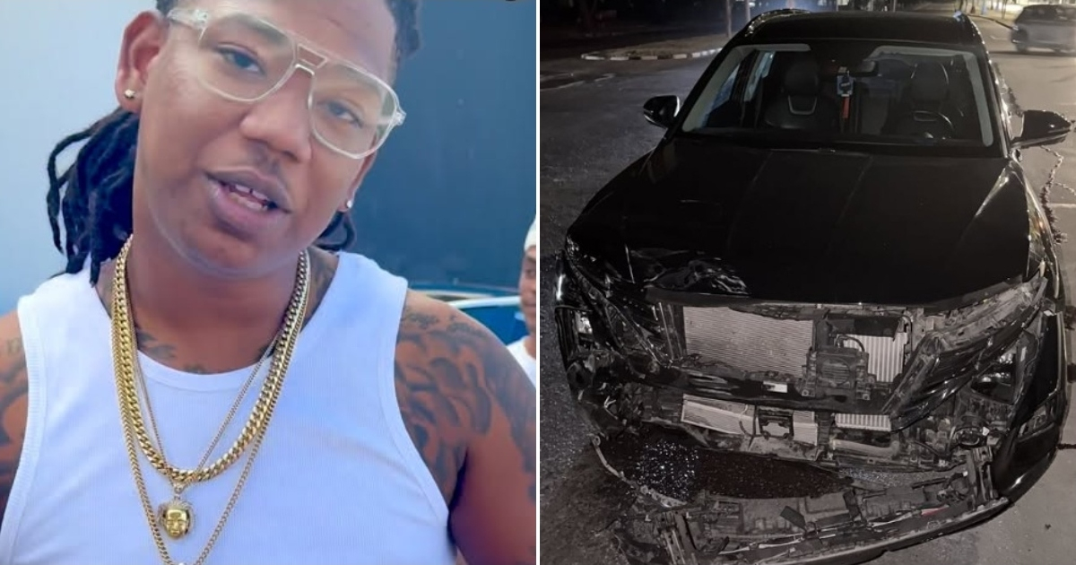 Ja Rulay Shares Images of His Wrecked Car in Cuba: What Happened?