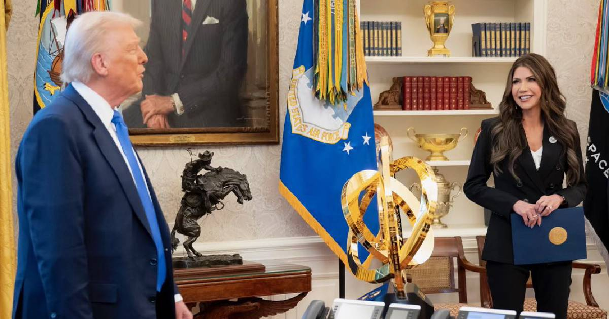 Kristi Noem Thanks Trump After Leaving DHS Role