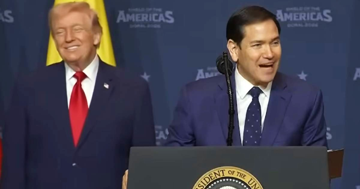 Marco Rubio's "I Speak Cuban" Remark Sparks Laughter at Americas Shield Summit