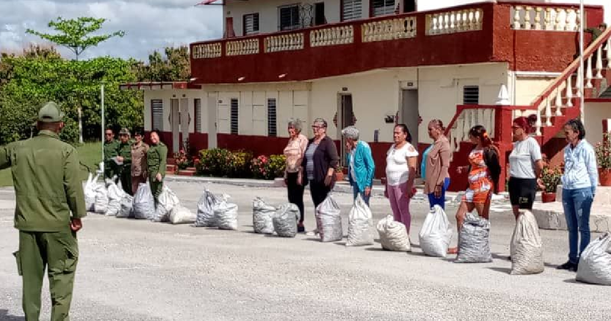 Cuban Military's "Employee Gratitude" via Charcoal Distribution Sparks Mockery and Criticism