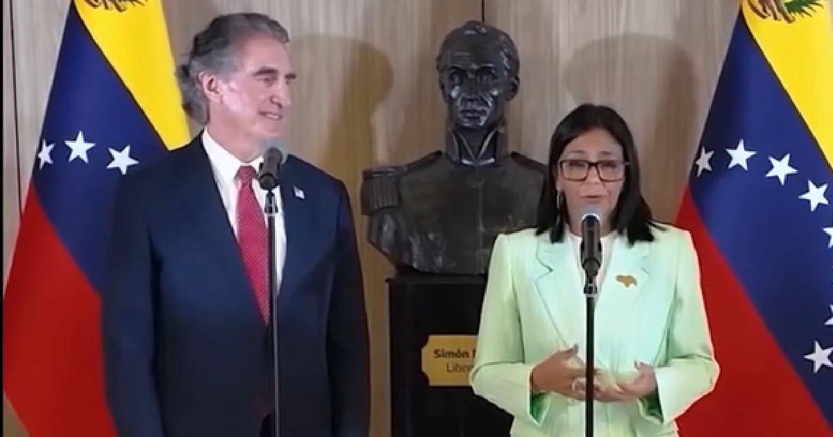 From "neither water for the empire" to "take Venezuela in your heart": Delcy Rodríguez celebrates energy agreements with the U.S.