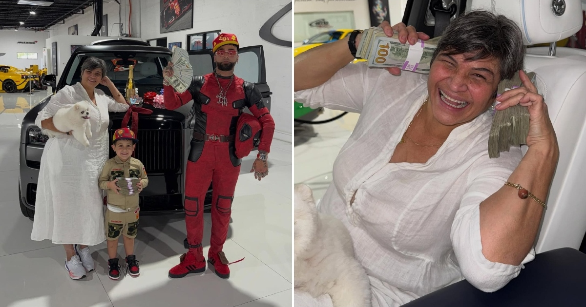 Ovi Surprises His Mother with a Rolls-Royce in Miami While Wearing an Ankle Monitor