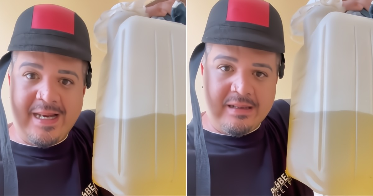 An outraged Cuban shows how much he paid for 10 liters of gasoline during the crisis in Cuba: "What do we do?"