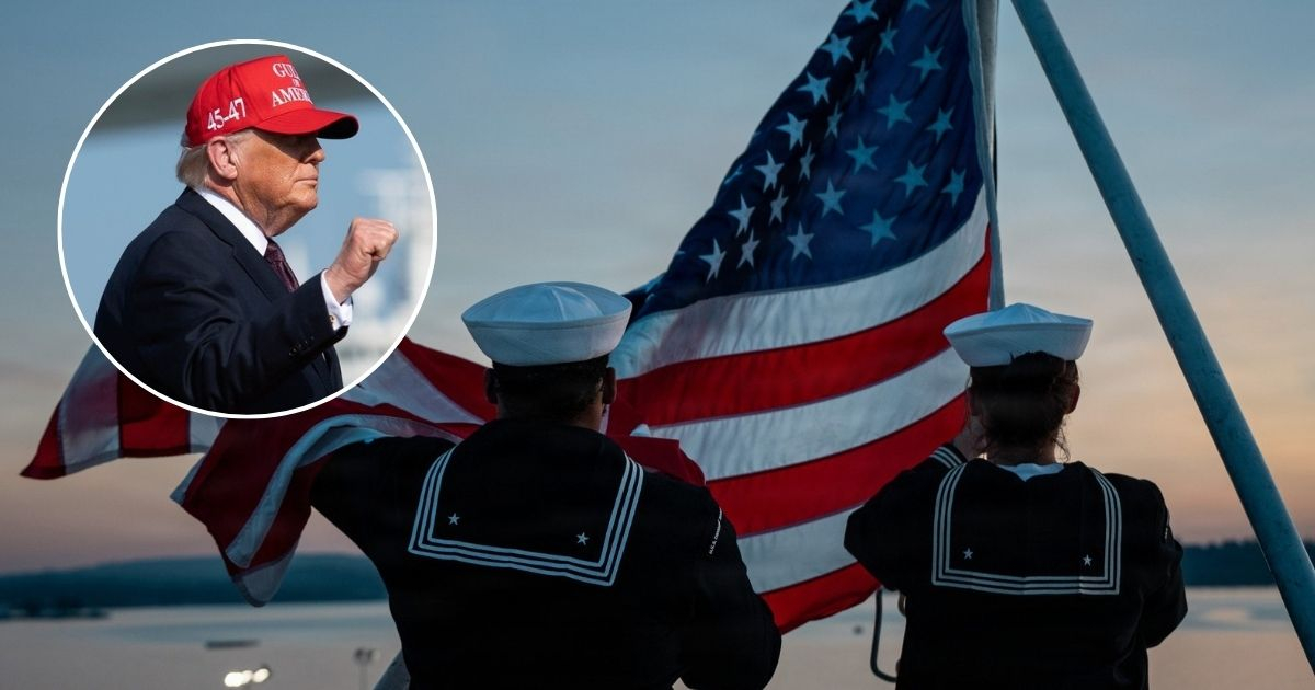 Trump: "The United States has, by far, the strongest and most powerful military in the world."