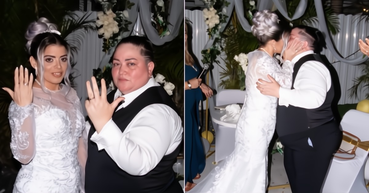 Cuban Couple in Miami Marks First Wedding Anniversary with Heartwarming Video on Social Media