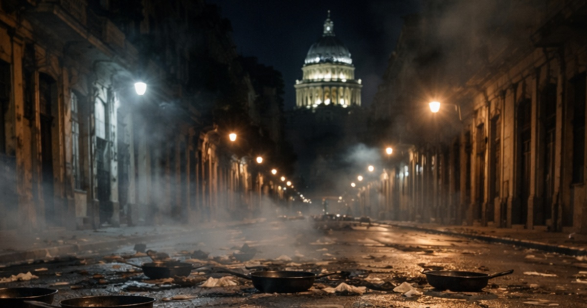 Cacerolazos in Havana for the sixth consecutive day amid blackouts