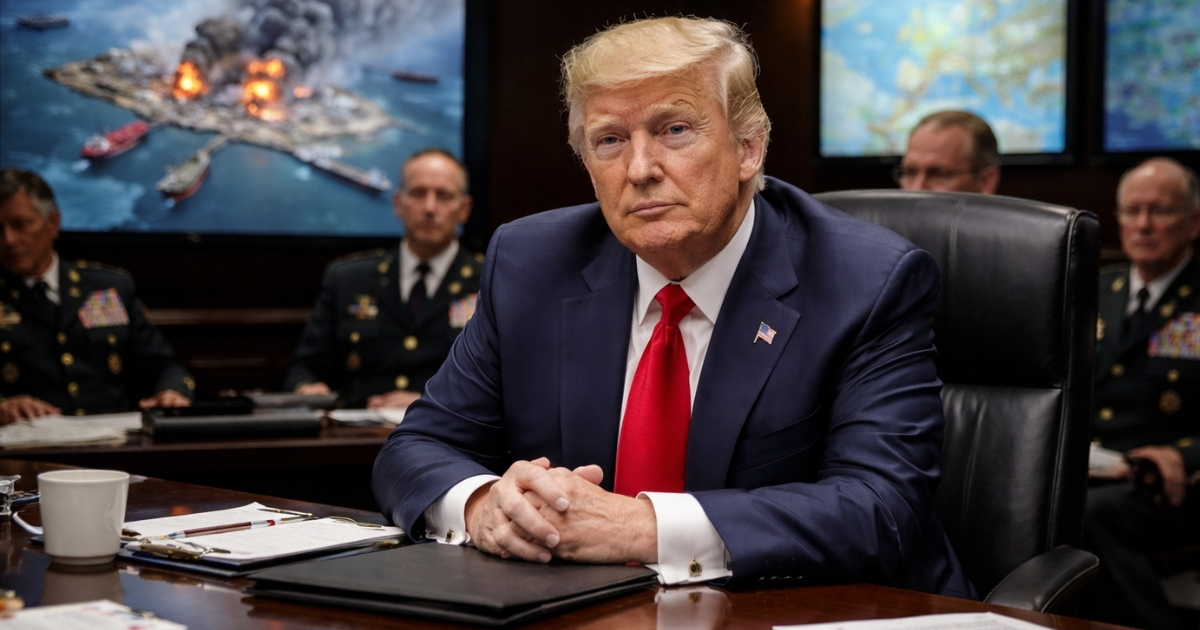 Trump Directs Massive U.S. Bombing Raid on Iran’s Oil Hub, Kharg Island