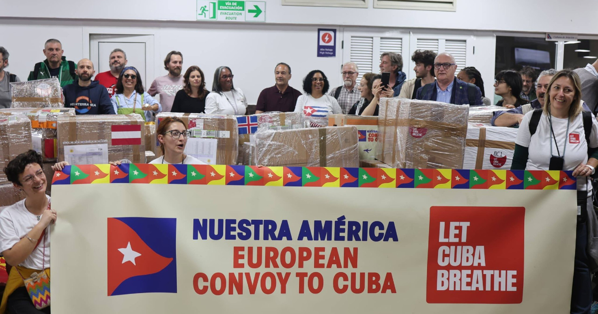 The first aid shipment from the "Nuestra América" flotilla has arrived in Cuba
