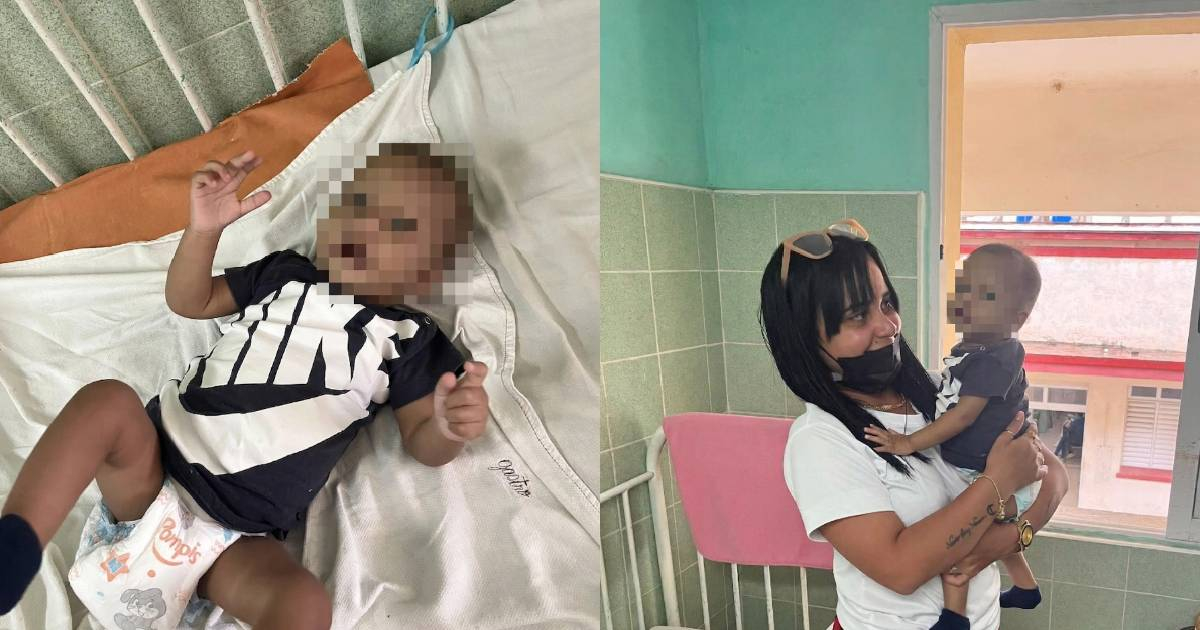 Infant Relocated to Camagüey Children's Shelter After Months of Neglect and Abuse