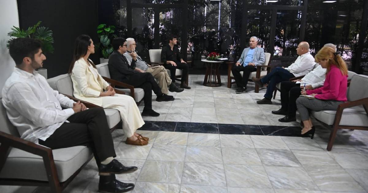 Leftist Activists in Havana Praise "The Example of the Cuban Revolution" in Meeting with Díaz-Canel