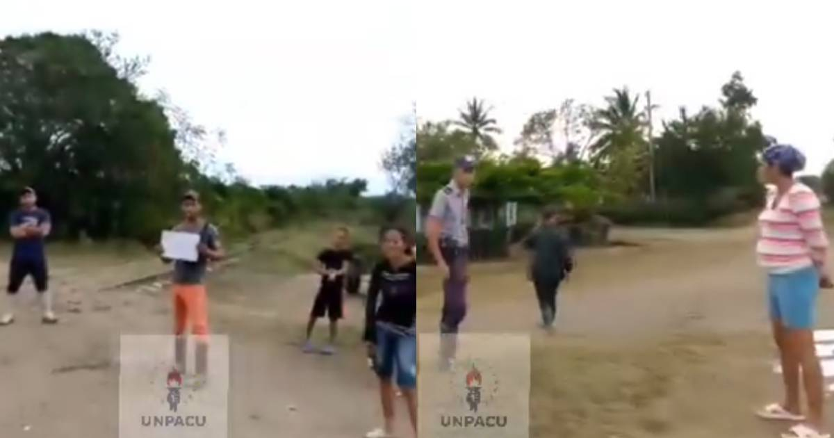 Protests Erupt Against Power Outages with Chants of “Down with the Dictatorship” in Majibacoa, Las Tunas