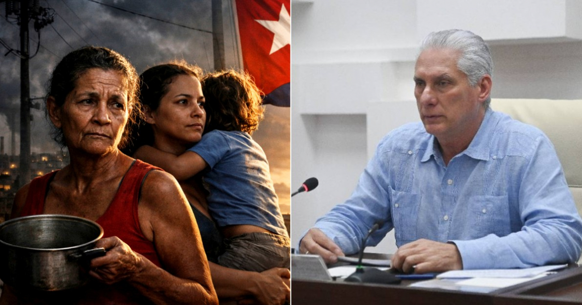 Díaz-Canel praises the "resilience" of Palestinian mothers while thousands of Cuban women struggle to feed their children