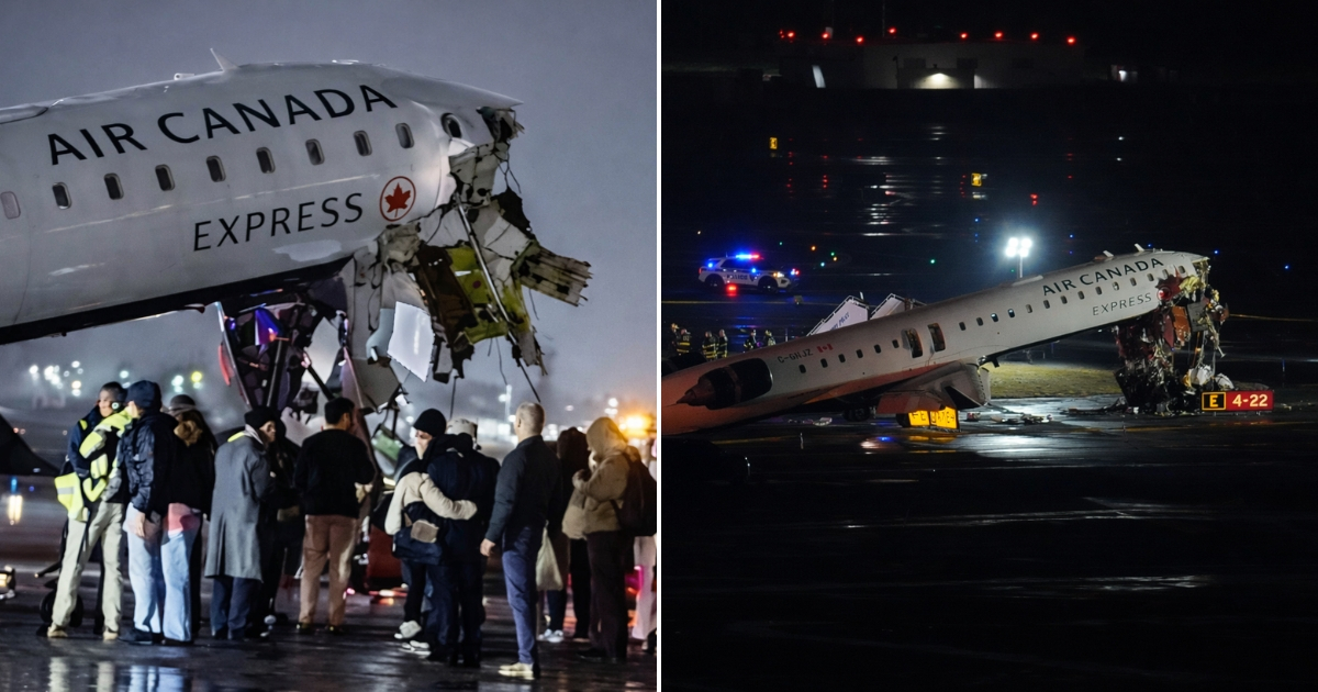Air Canada Plane Collides with Fire Truck at New York's LaGuardia Airport: At Least 2 Dead, 70 Injured