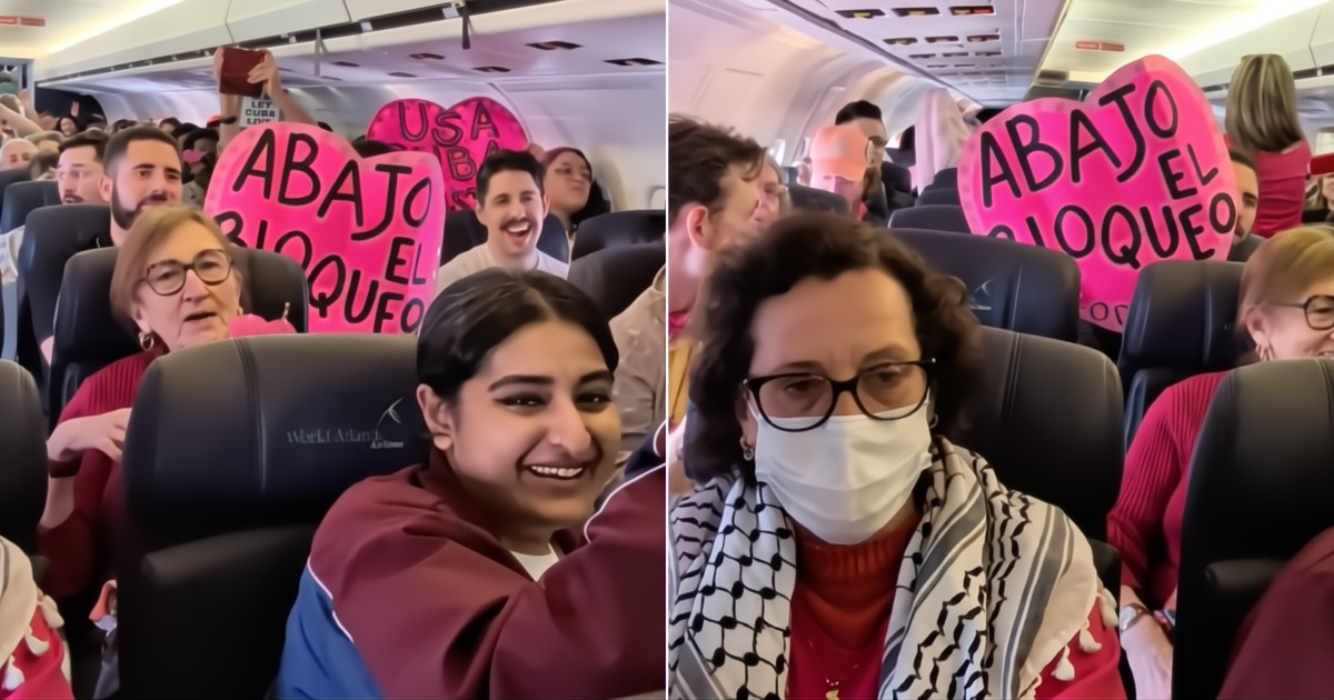 Cuban Flight Turns into Political Rally: Sparks Fly Online