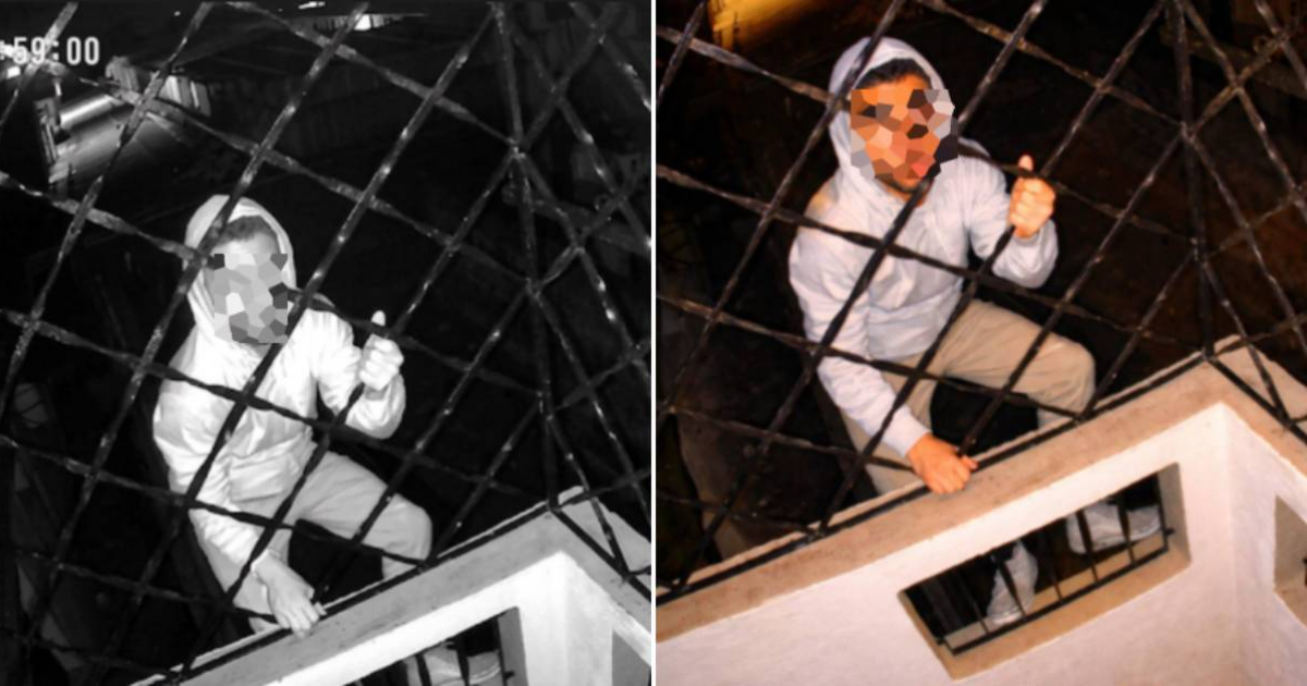 Thief Caught Climbing a House in Cárdenas at Dawn