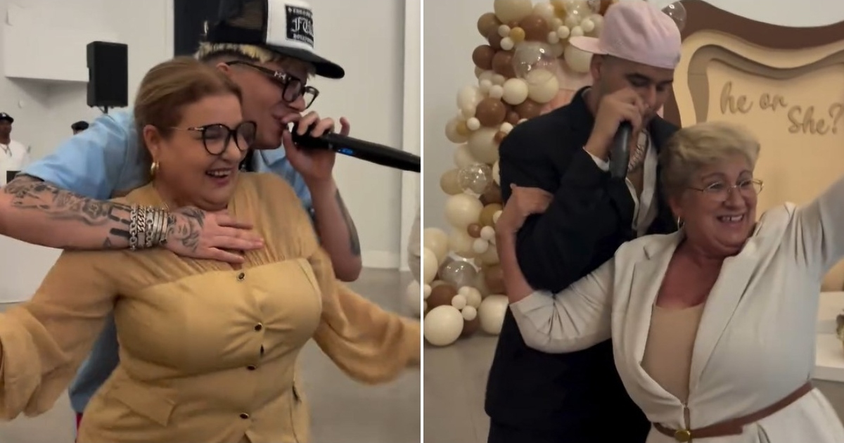 Mom and Mother-in-law Steal the Spotlight at Samantha Espineira's Gender Reveal with Dany Ome and Kevincito El 13