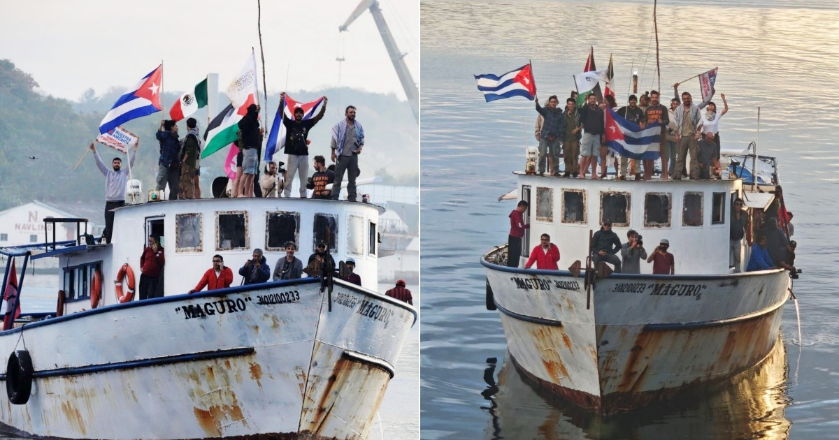 Arrival of "Nuestra América" Convoy Ship in Havana Highlights Political Undertones