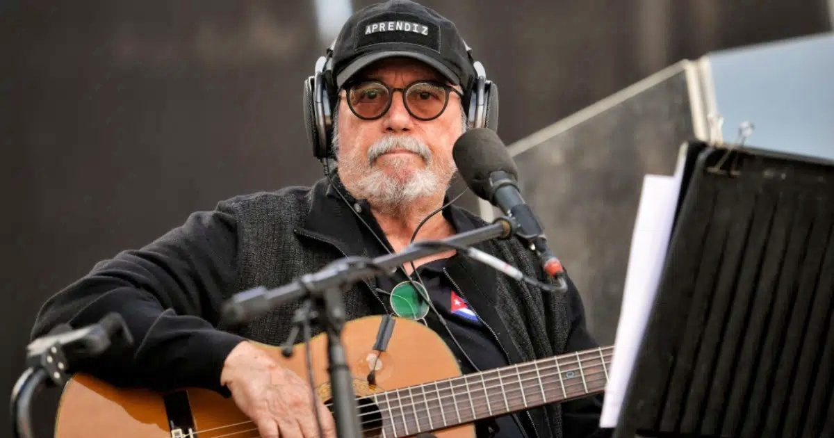 Silvio Rodríguez Praises Bad Bunny During Dinner with Pablo Iglesias in Old Havana