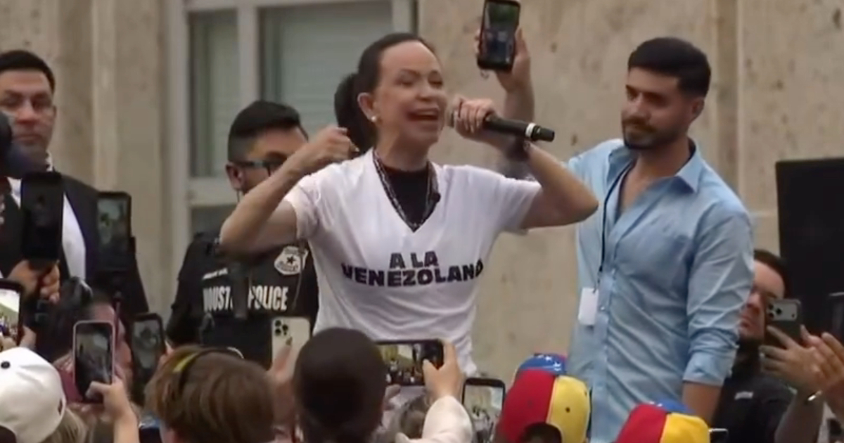 María Corina Machado: "This is how the transition will be… Venezuelan style!"