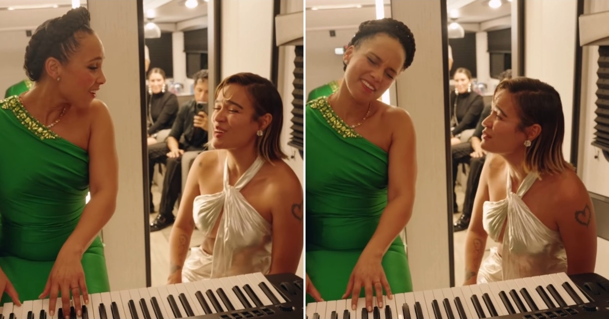 Karol G cumple su sueño con Alicia Keys: Hace 16 años cantaba sus temas en YouTube, hoy lo hace a su lado